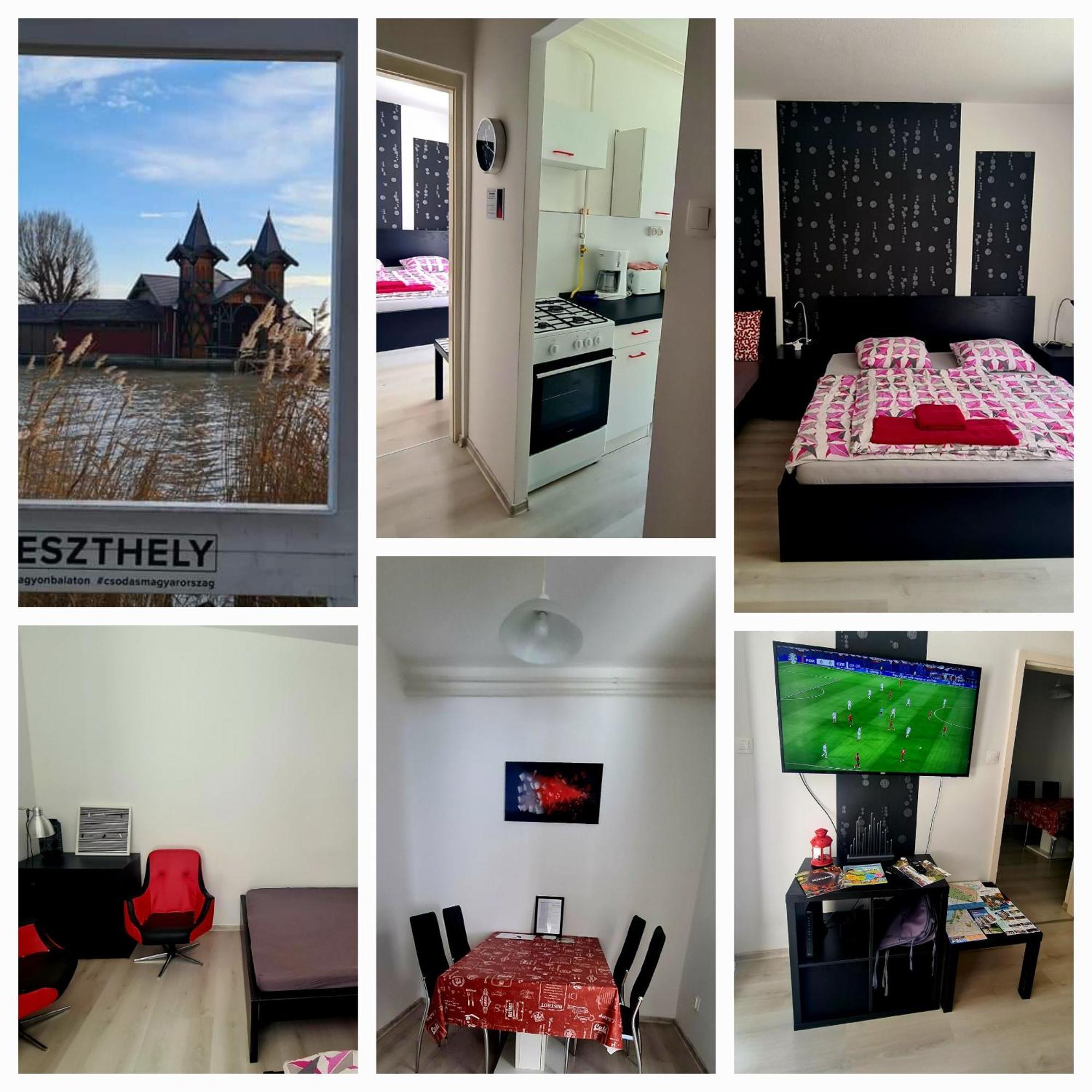 Апартаменты Zorka Apartman Кестхей Экстерьер фото